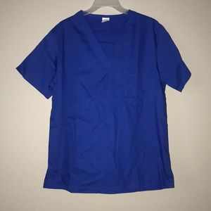 Blue Scrub Shirt